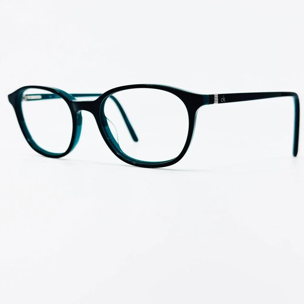 Calvin Klein Eyeglasses Womens Blue Teal CK5879 318 49-18-140 49mm
